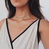 Stylish and simple five-pointed star pendant necklace, cheap necklace supply
