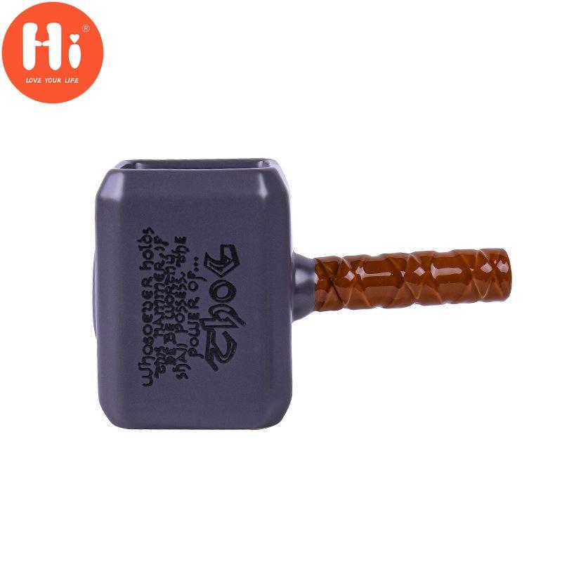 Hi Personalized Thor Hammer Ceramic Cup Kreativní trojrozměrný hrnek na modelování Hammer Šálek kávy