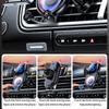 Wireless Car Charger Mount 360-Degree Rotatable Devil Car Charger Anti-Shaking Funny Phone Stand Decorative Phone Holder For