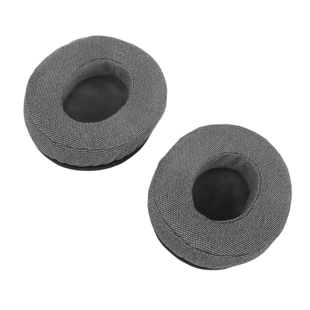 1 Pair Headset Earpads Breathable Fabric Foam Sponge Ear Cushions Replacement for ATH M50X M40X M30X WS1100