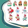 Christmas Tree Hanging DIY Crafts Gingerbread Man Pendants Festival Decorating Window Ornaments Home Living Room Lanyard