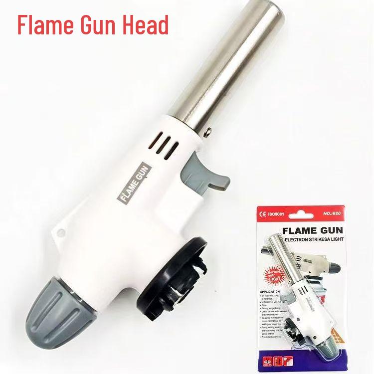 Portable Handheld Torch with Electronic Ignition for Singeing Pig Hair and High-Temperature Welding