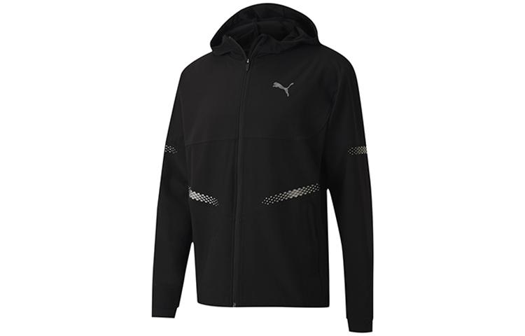 PUMA Runner ID Jackets Men s Black Hooded Moderate Other 519382-01 L