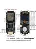T-Camera-S3 ESP32-S3 Development Board WiFi Bluetooth-compatible Module 0.96-inch OLED Screen OV2640 Camera -Slot