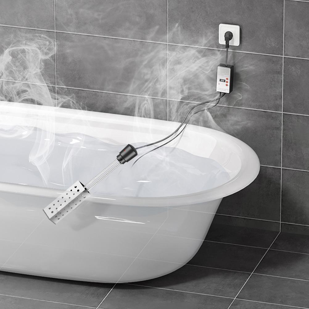 Electric Immersion Heater Bucket Water Heater Household High Power Submersible Pool Bathtub Heater