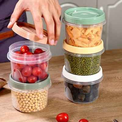 4Pcs Salad Dressing Containers 500ml BPA-Free Food Container for Snacks Condiment Sauce