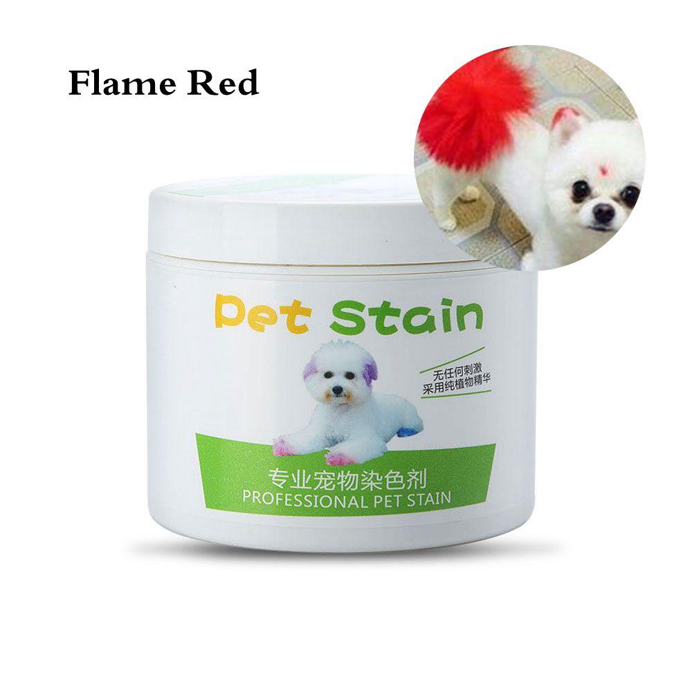 100g Semi-permanente Haarfärbcreme für Hunde, hochpigmentiert, bunte Hundefell-Aufhellung, Farbstoff-Pigment-Zubehör für Zuhause
