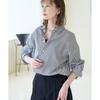 ROPE PICNIC Silk Blend Blue Can Be Used As a Sweater Women's Shirt, (44),