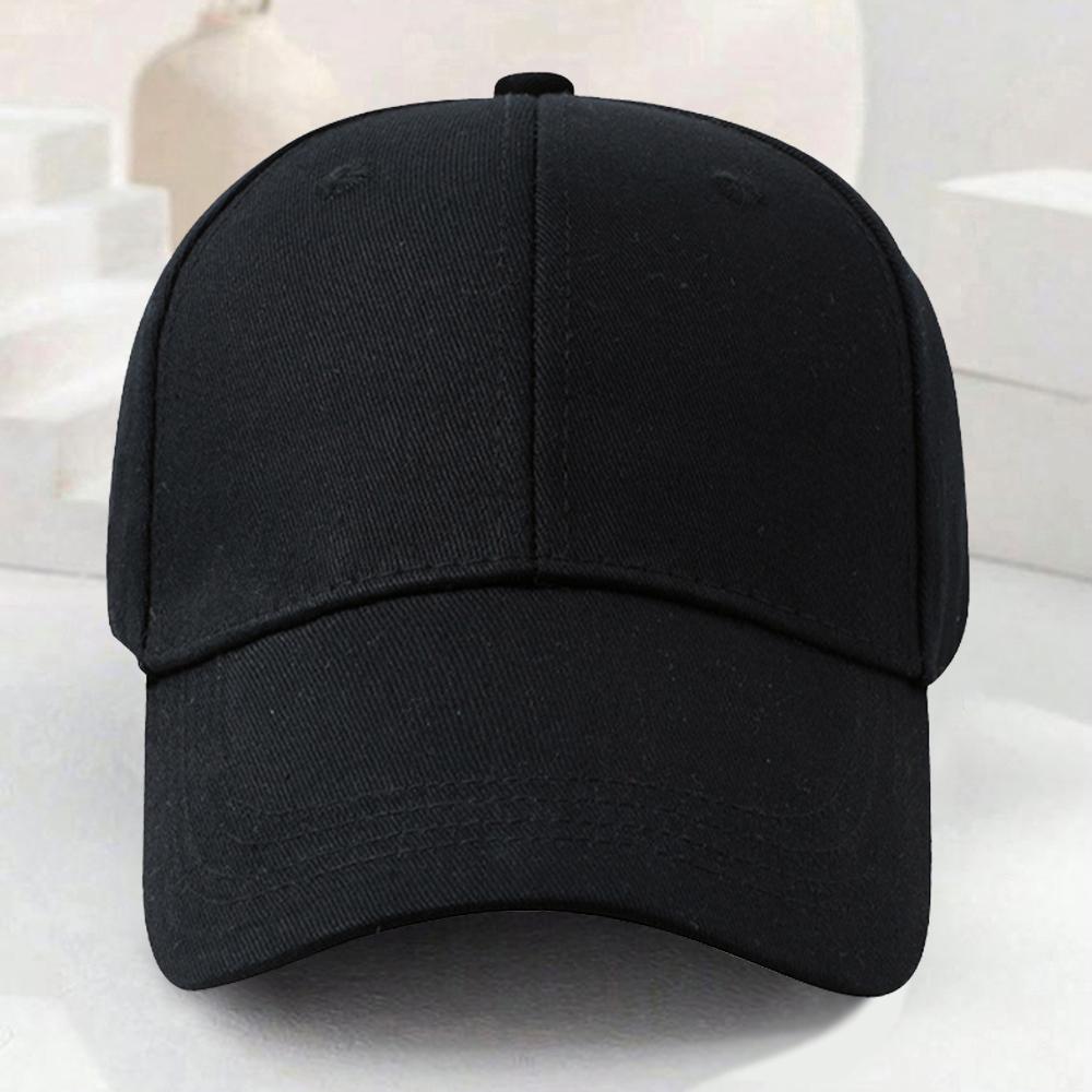 Solid Color Baseball Cap for Women Men Cotton Unisex Hats for Casual Outdoor Sunscreen Windproof and Warm Non-custom