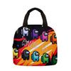 Lunch Bag Among Us Werewolf Lunch Box Bag Portable Thermal Insulation Bag Oxford Cloth Thermal Insulation Bag
