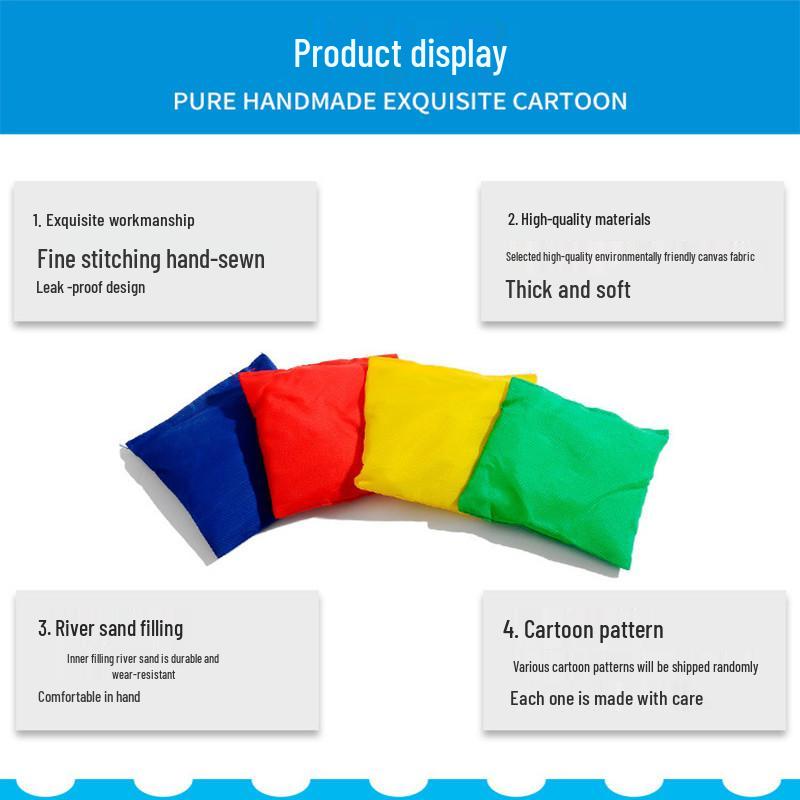 Children's Educational Oxford Cloth Beanbag for Interactive Games