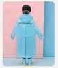 Kids' Academy Style Cartoon Raincoat with Invisible Backpack Feature