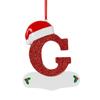 Christmas Tree Decoration Pendant Personalized Christmas 26 Letter Ornaments