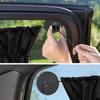Car Sun Shade Curtains Side Window Sunshade Summer Sun  95% Light/UV Blocking Auto Privacy Blind Curtain