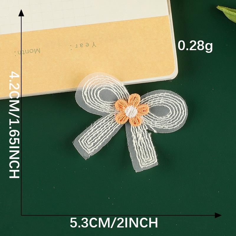 Duoku Original Embroidery Label Hair Accessories Accessories Lace Embroidery Sticker Diy Patch Clothing Accessories Cloth Label Cloth Sticker