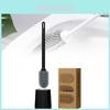 Stylish Plastic Toilet Brush Set With Detachable Long Handle For Efficient Home Cleaning