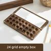 Rectangle Empty Sketch Wooden Portable Art Supplies Palette Paint Box Painting Tool Painting Tray
