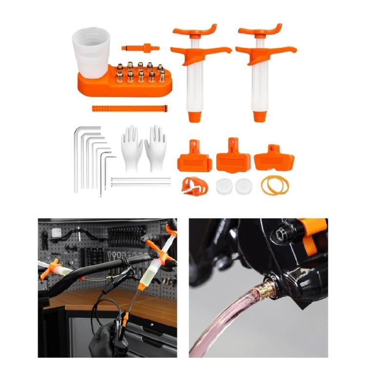 Fahrräder Hydraulische Scheibenbremse Öl Entlüftungskits Fahrräder Mineralöl Hydraulische Scheibe Professionelles Werkzeugset Fahrrad Reparaturwerkzeug