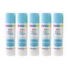 Sakura Crepas Glue Elementary School Stationery Glue Stick Glue Disappearing Type 5 Pieces G Kokei Nori C(5)
