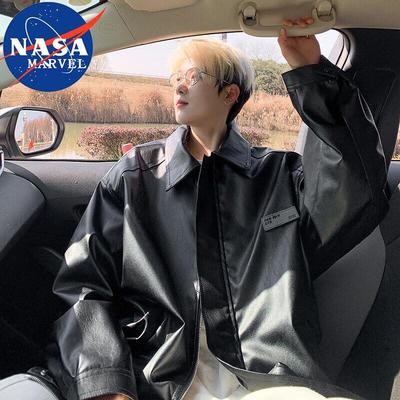 NASA MARVEL Men's Loose Lapel Casual Jacket