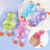 Maltose Colorful Aurora Duck Squeeze Toy Soft Cute Animal Stress Relief Decompression Stretch Toy For Adults And Children Gift