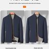 ROMON Men's Baseball Collar Casual Jacket