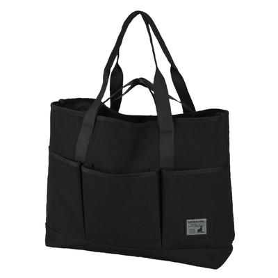 Captain Stag (CAPTAIN STAG) Outdoor Tote Bag, Carry-on Bag, Town Tote Bag, Black, UL-2071