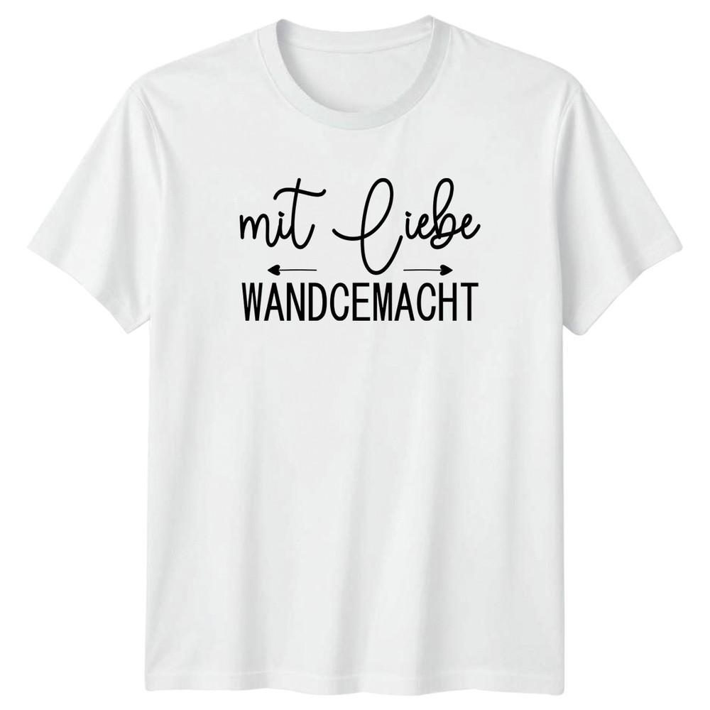 Mit Liebe Handgemacht TShirt Handmade Crafts Birthday Gift For Him And Her S