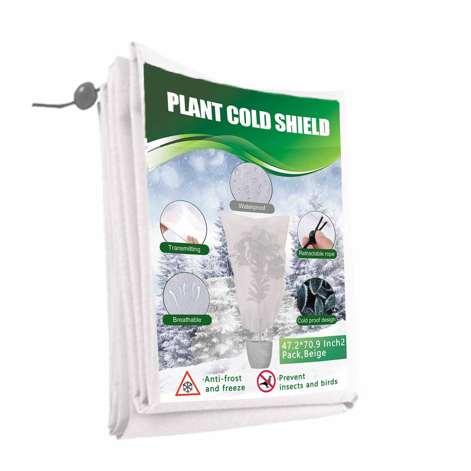 

Укрытия для растений от холода – Защита от заморозков для сада и огорода, Изоляционный мешок для деревьев, растений и садоводства на открытом воздухе S