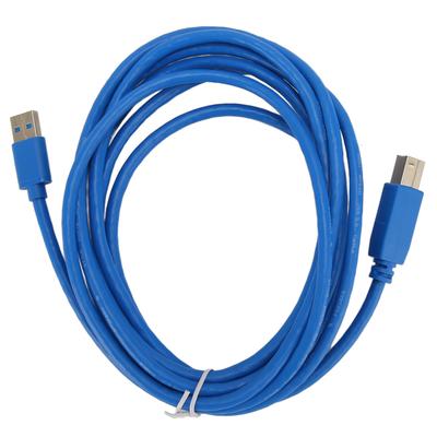 USB 3.0 Druckerkabel A Stecker auf B Stecker 5 Gbit/s 9,8 ft lang PVC Kupfer USB Scannerkabel für externe Festplatten Hub