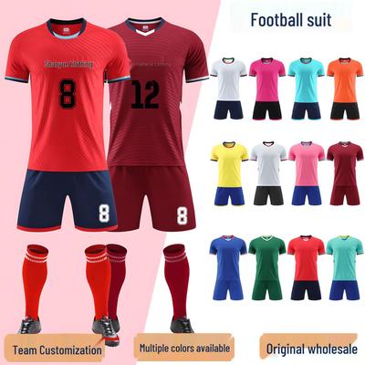 Men's Short Sleeve Breathable Football Training Jersey