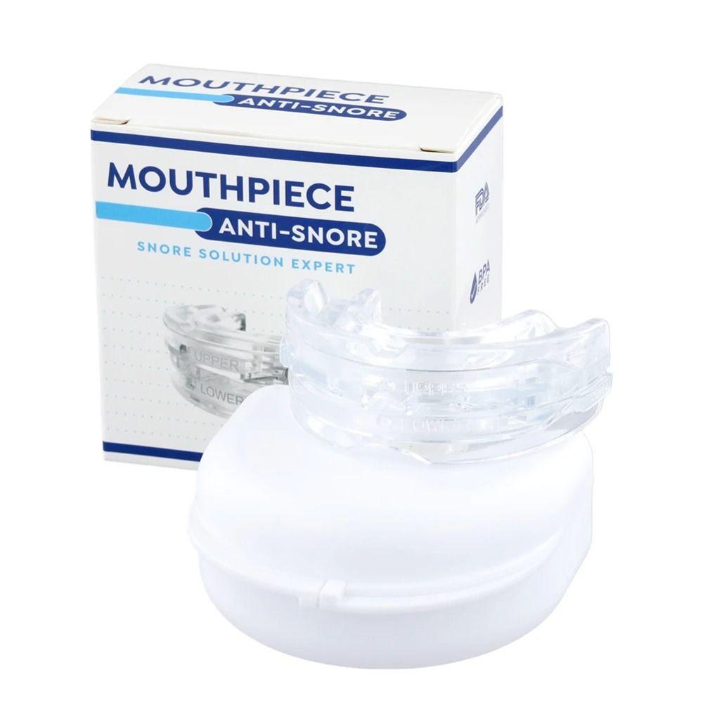 Adjustable Anti-Snoring Mouthpiece With Storage Box Snoring Mouth Guard  Snoring Stopper