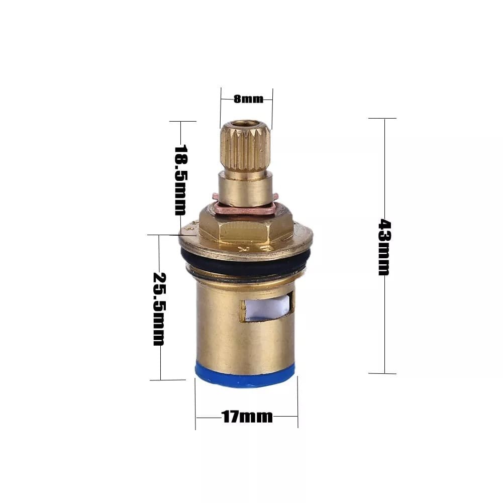 Easy To Install Lever Taps Handle Knob and Turn Tap Valves Replacement Kit