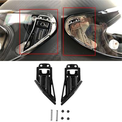 A Pair Of Pivot Kit Base Plate For Agv Pista Gp R Gp Rr Helmet Visor Accessories