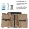 Soft Canvas Dog Hiking Pack Breathable Mesh Dog Camping Pannier Pet Self Carry Bag  Daily Walking
