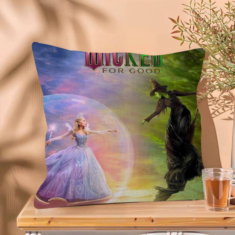 Wicked Movie Pillow Cover Design cushion Cover decor Holiday Decorati