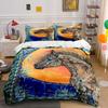 Decorative Horse with Patterns. Bedding Sets Duvet Cover Sets Duvet Covers Pillowcases(1 * Duvet Cover 2 * Pillowcases Without Duvet Insert)