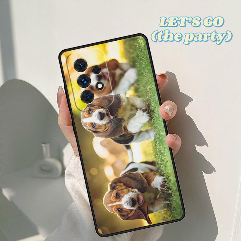 Love My Beagle Puppies Dogs phone case For Samsung Galaxy A42 A31 A40 A51 A71 A32 A80 A91 A52 A72 A20 A21S A50 A70 A11 A12 Cover