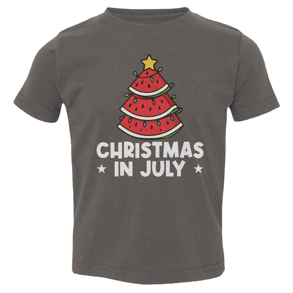 Funny Holiday Watermelon Tree - Christmas In July Toddler T-Shirt Unisex T-Shirt L