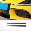 Real Carbon Fiber Car Front Fog Lights Lamp Eyelid Eyebrows Strips Cover Trim Accessories For Toyota GR Supra A90 2019-2026