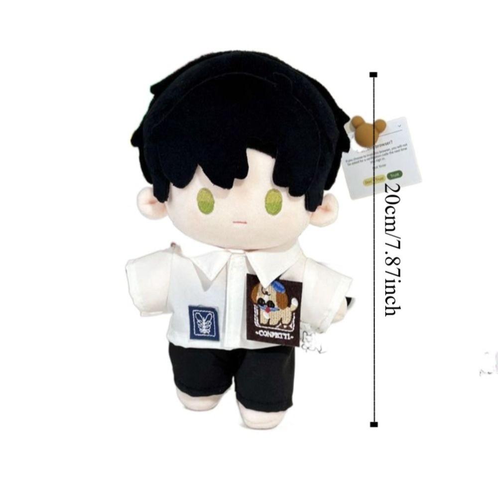 Lovely Design Plush Doll Clothes Soft Texture French Retro Style Doll Clothes  20cm Size Doll