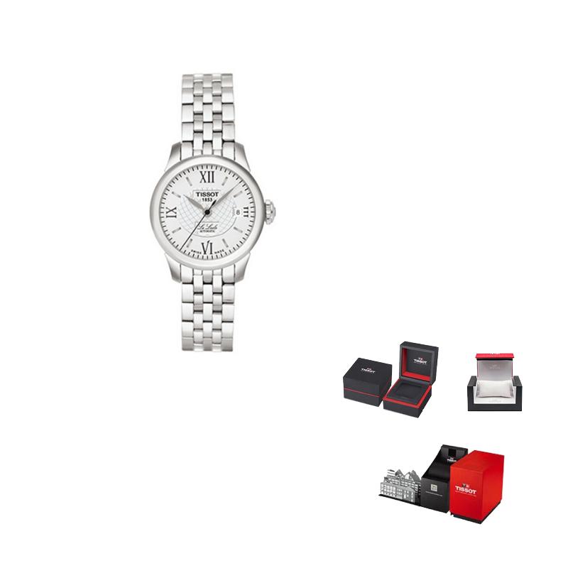 

TISSOT Women s Le Locle Collection Watch T41.1.183.33 Silver Dial