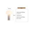 Nordic Style Mushroom Touch Lamp with USB Charging and Three-Color Dimming for Bedroom Atmosphere