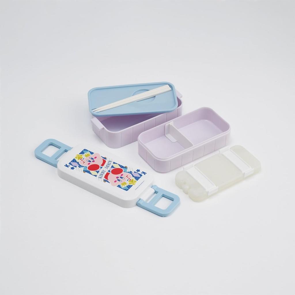 Skater Kirby 2-Tier Bento Box with Ice Pack 600ml Made in Japan YZW3IC-A