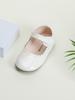 Girls Soft Bottom Multi- Leather Spring Autumn New Baby Girl Bright Leather England Breathable Princess Shoes
