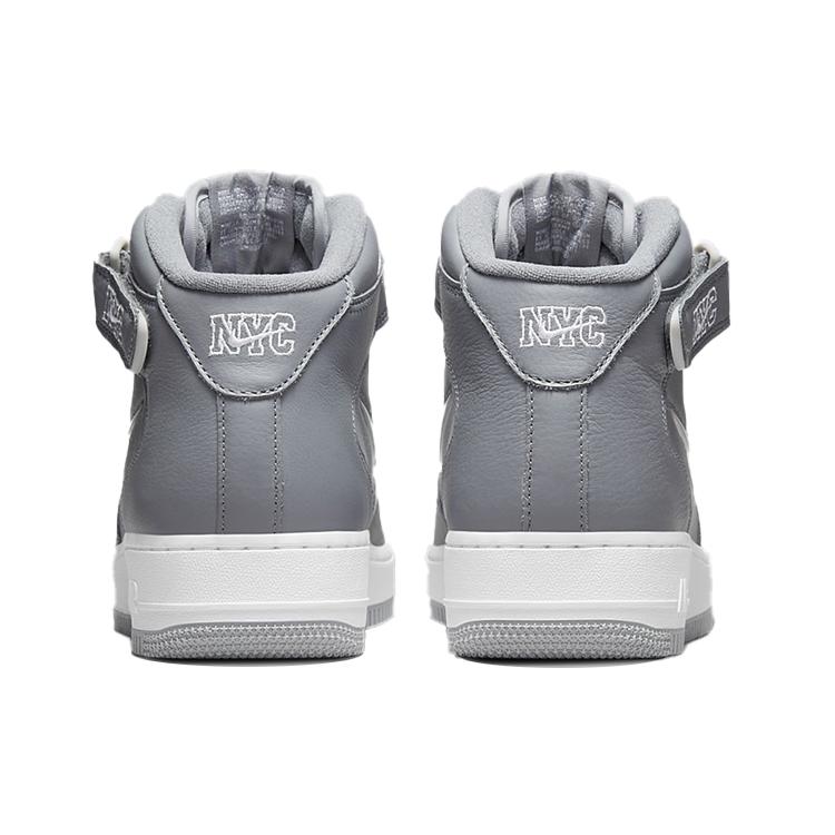 New Nike Air Force 1 Mid Qs Jewel Nyc Cool Grey DH5622-001