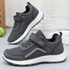 Men's Shoes Walking Shoes Convenient Velcro Elderly Shoes Sports Shoes Spring New Middle-aged and Old Men's and Women's Casual Shoes