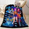 Huntrx Cyberpunk Fashion Blanket Comfortable Perfect for Chair Sofa Seaside All-Season Use Digital Print Best Holiday Gift for Friends Family