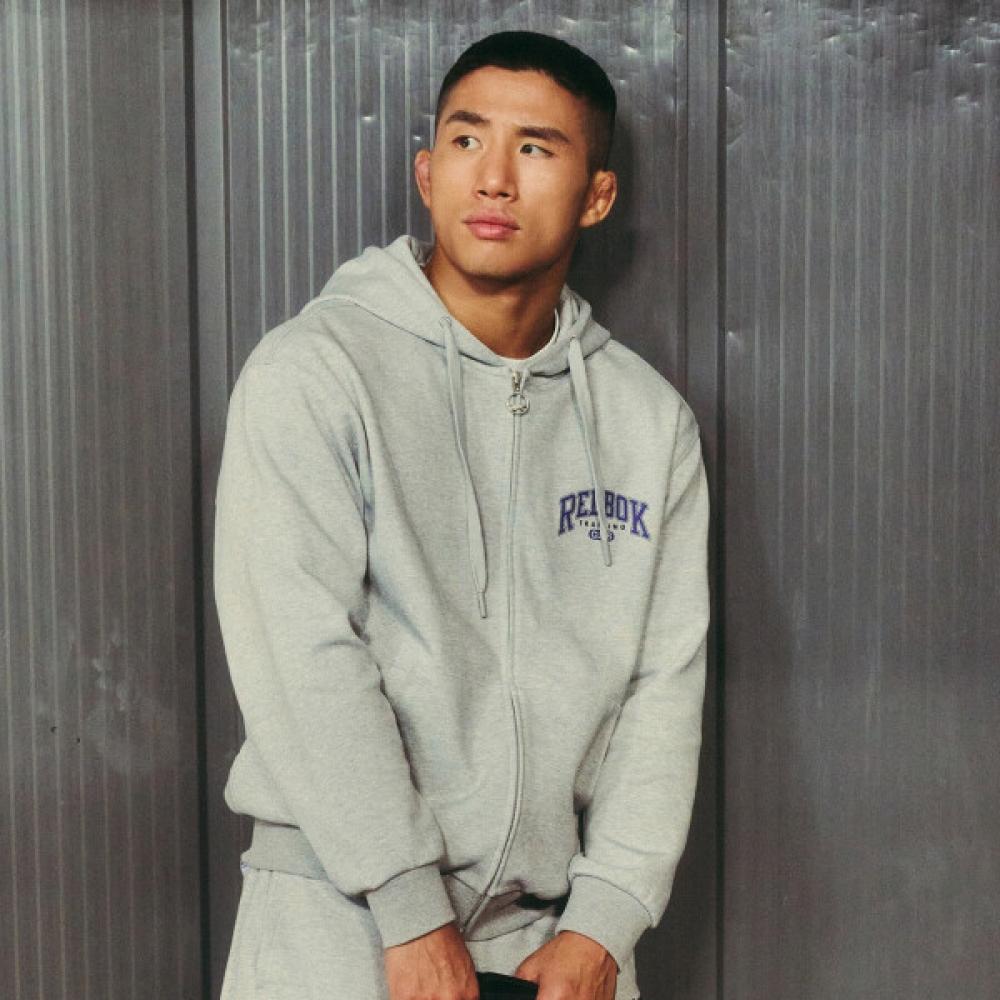 

Reebok Rtc Zip Up Hoodie Gray Reju5ez03g2 Grey/XL