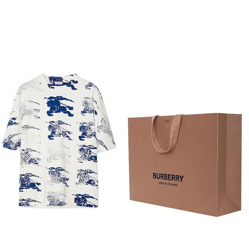 Burberry SS24 T Shirt Men's Raindrop Color (Unisex) T-Shirts 80813691